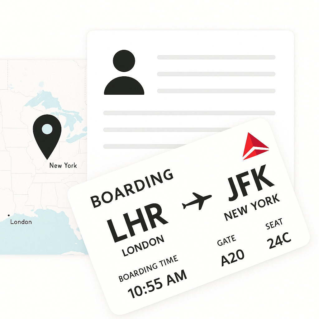 Travel information needed for Aruba ED Card